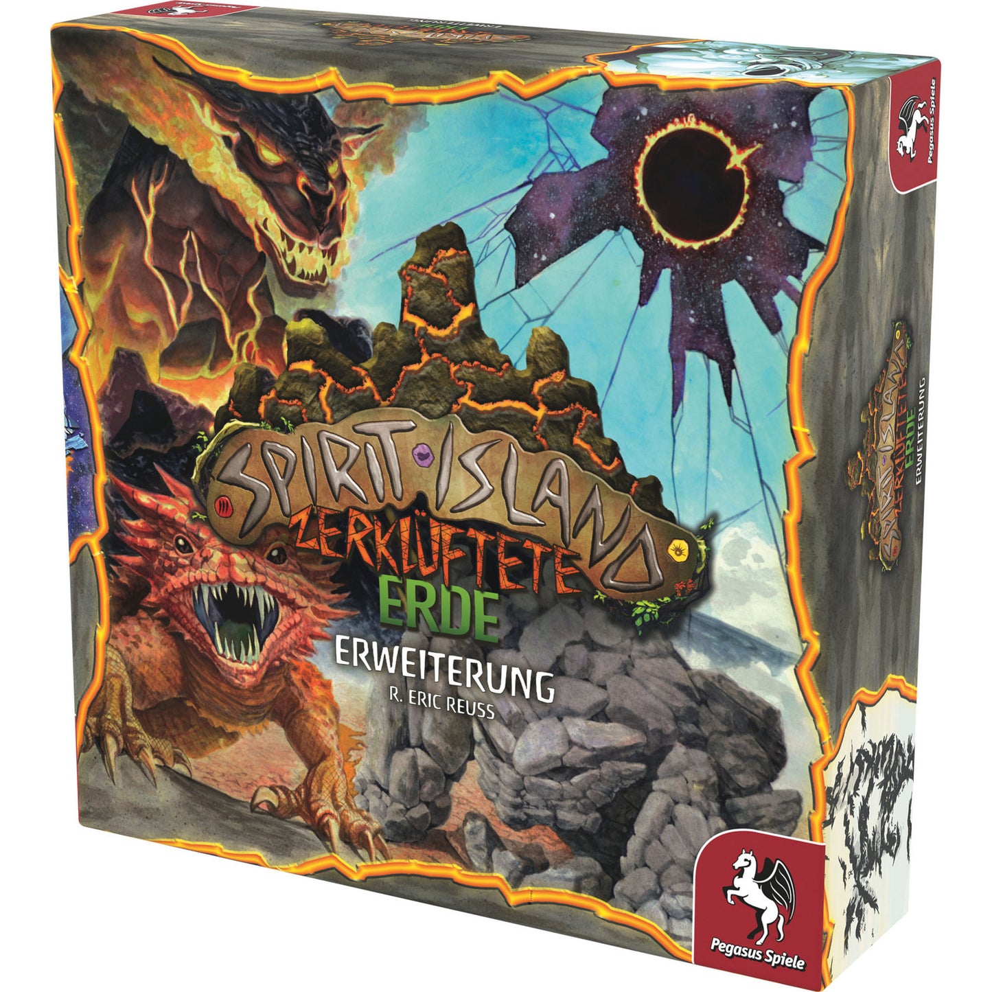 Spirit Island: Zerklüftete Erde, Brettspiel