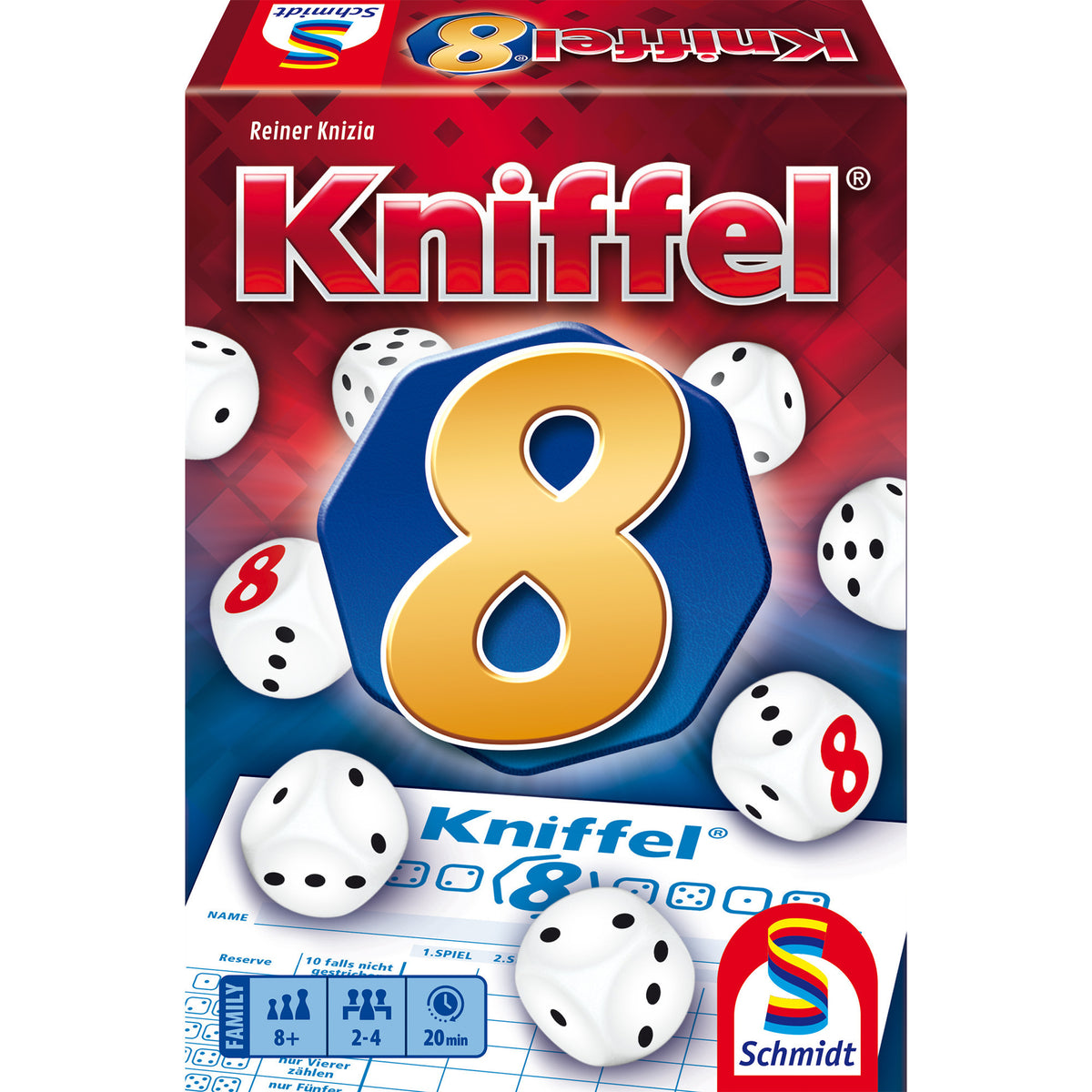 Kniffel 8, Würfelspiel