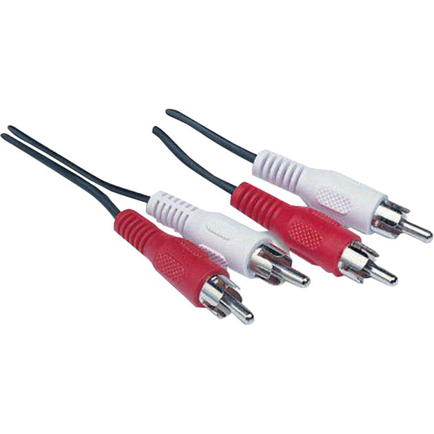 Goobay Kabel StereoCinch -> StereoCinch (schwarz, 10 Meter)