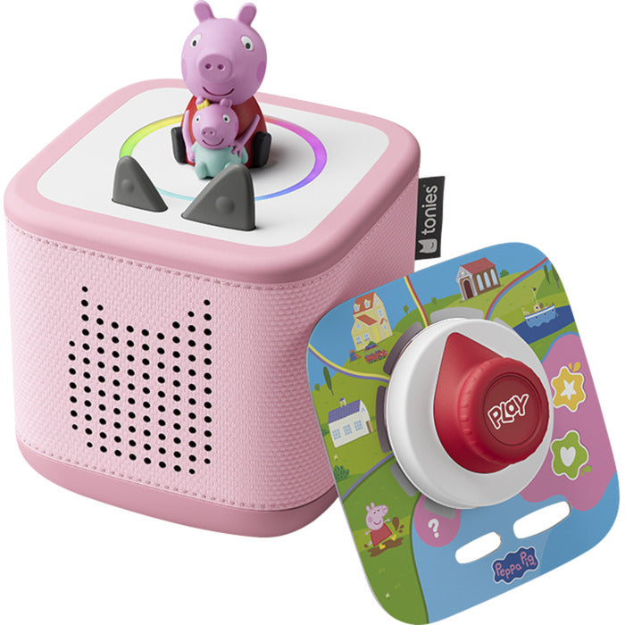 Tonies Toniebox 2 Rosa Play Set Peppa Pig, Lautsprecher