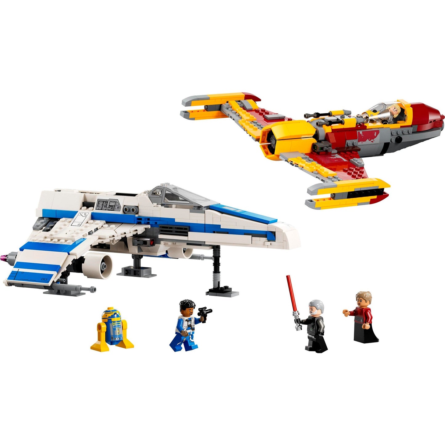 LEGO 75364 Star Wars New Republic E-Wing vs. Shin Hatis Starfighter, Konstruktionsspielzeug