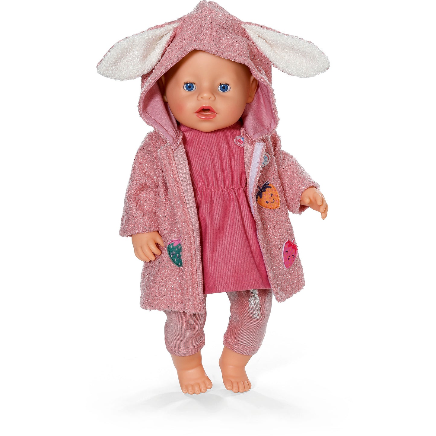 BABY born Mantel Set mit Kleid 43cm, Puppenzubehör