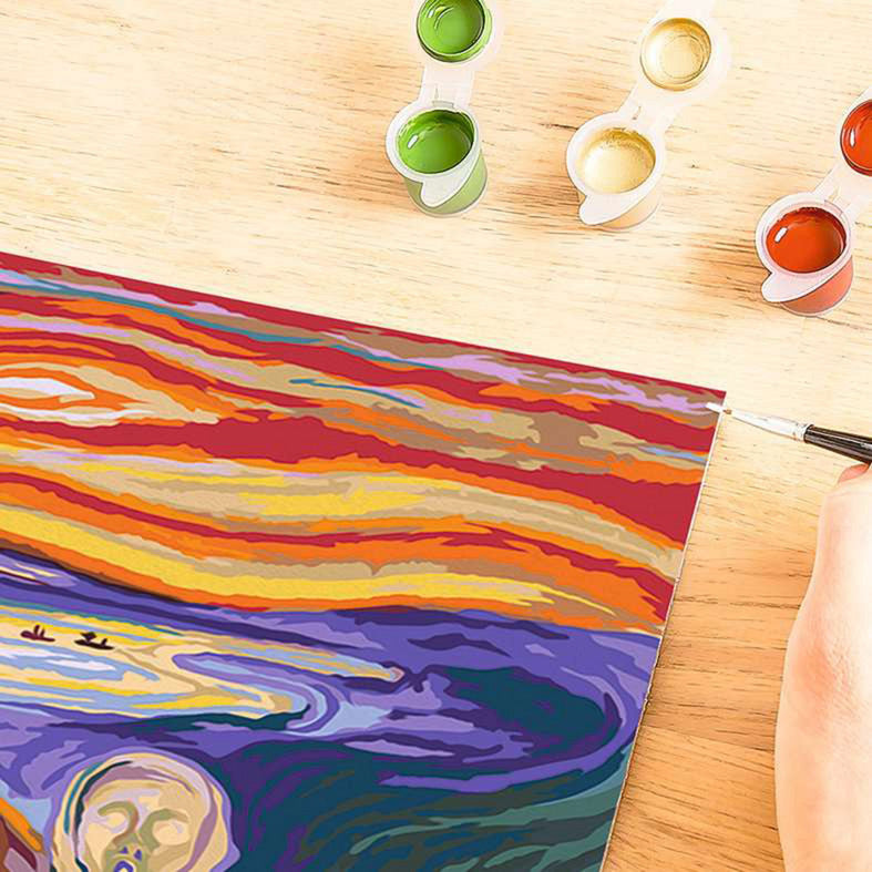 CreArt ART Collection - Munch: Der Schrei, Malen