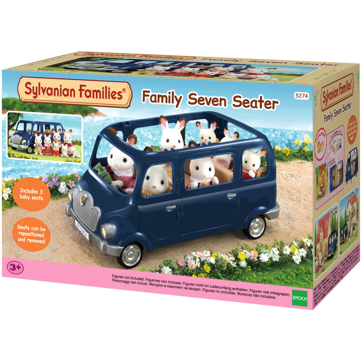 Sylvanian Families - Familien-Siebensitzer, Konstruktionsspielzeug