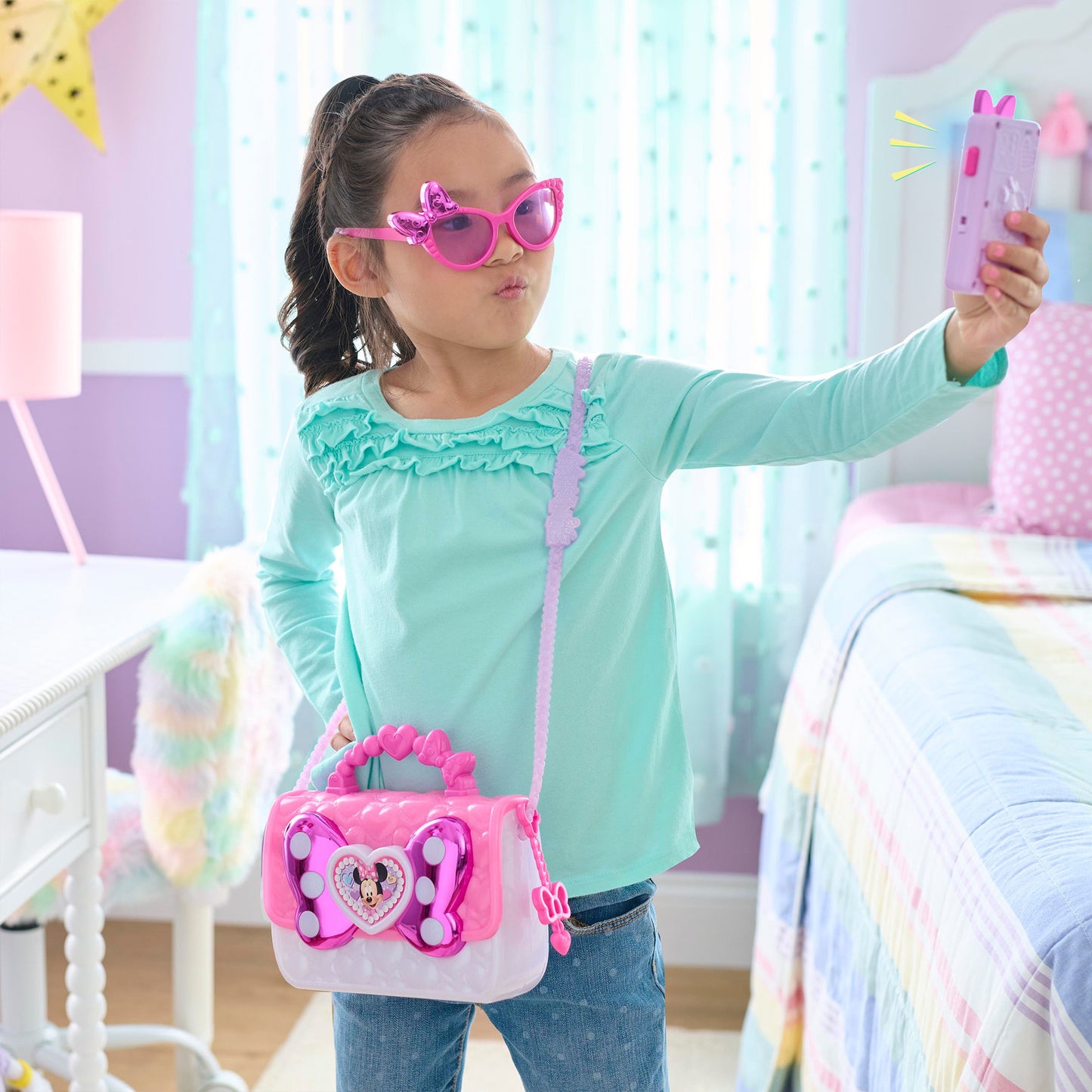 Disney Junior Minnie Mouse Handtaschen Spielset, Rollenspiel