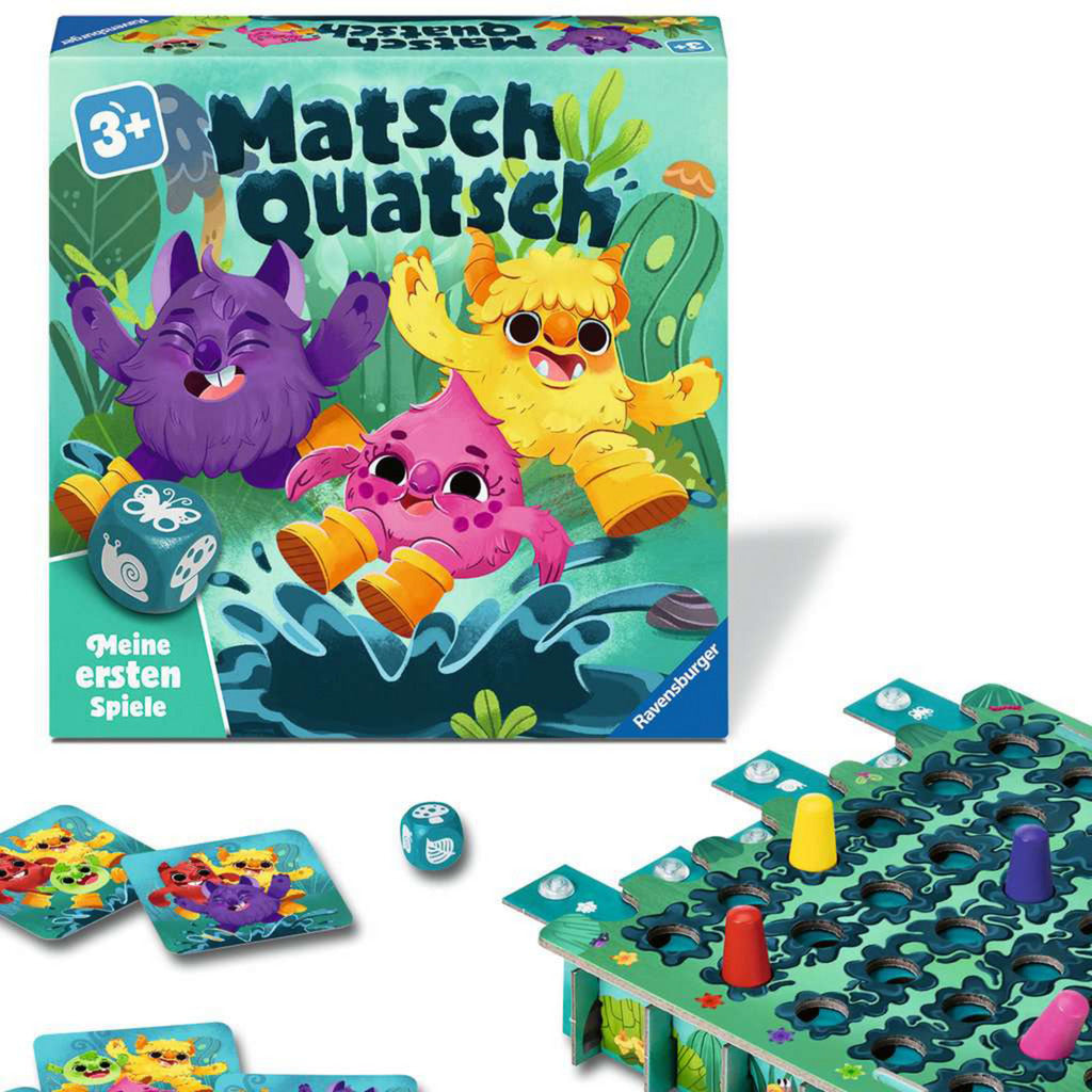 Meine ersten Spiele - Matsch Quatsch, Brettspiel