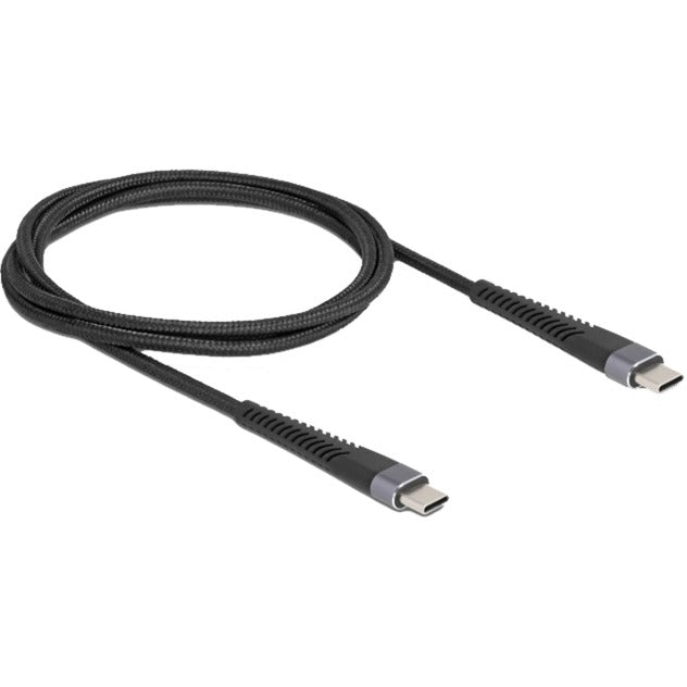 USB 2.0 Kabel, USB-C Stecker > USB-C Stecker mit verlängertem Knickschutz