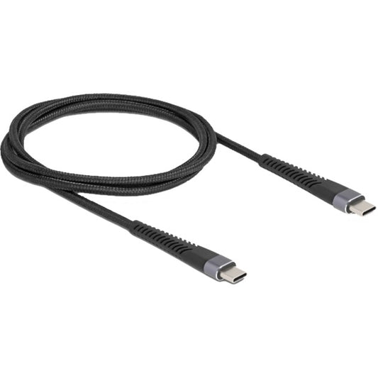 USB 2.0 Kabel, USB-C Stecker > USB-C Stecker mit verlängertem Knickschutz