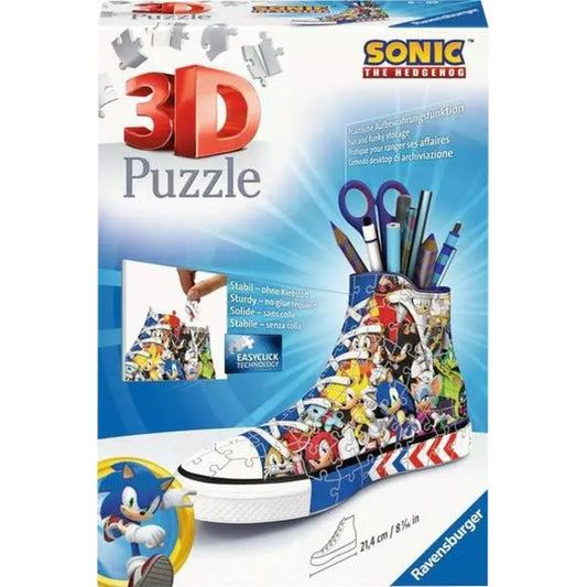 Ravensburger 3D Puzzle Sneaker Sonic the Hedgehog