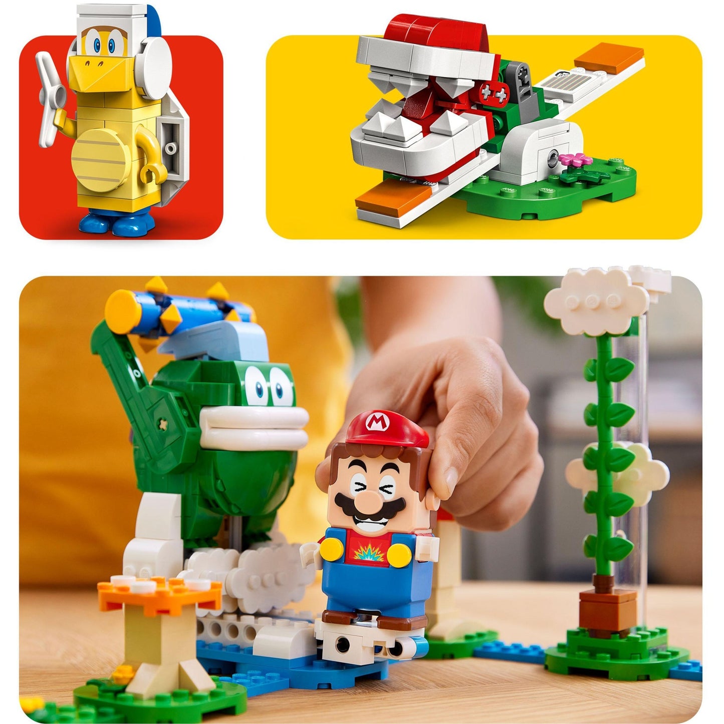 LEGO 71409 Super Mario Maxi-Spikes Wolken-Challenge – Erweiterungsset, Konstruktionsspielzeug