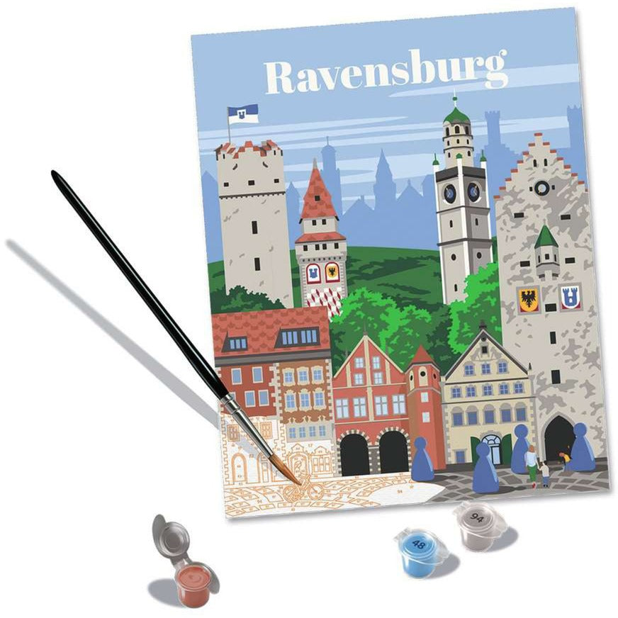 Ravensburger CreArt - Colorful Ravensburg, Malen