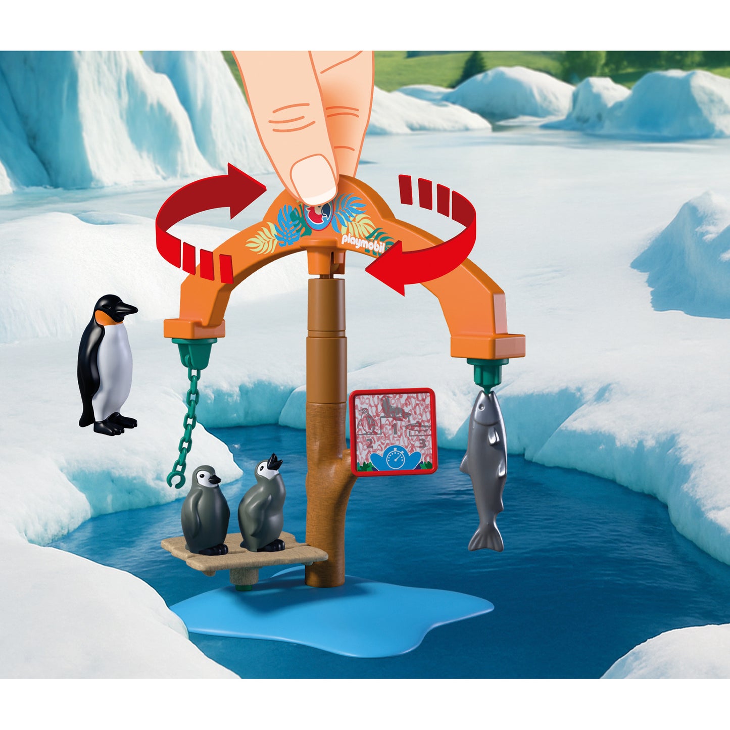 72073 Animals & Friends Zoo: Eis-Expedition, Konstruktionsspielzeug
