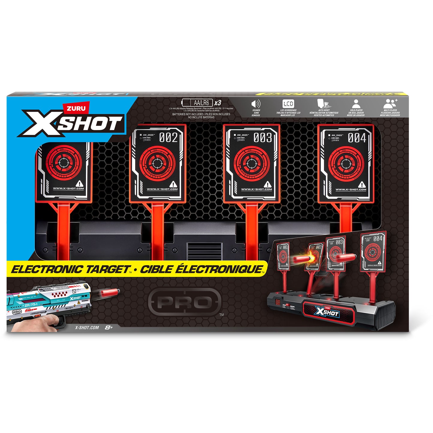 X-SHOT Elektronische Zielscheibe