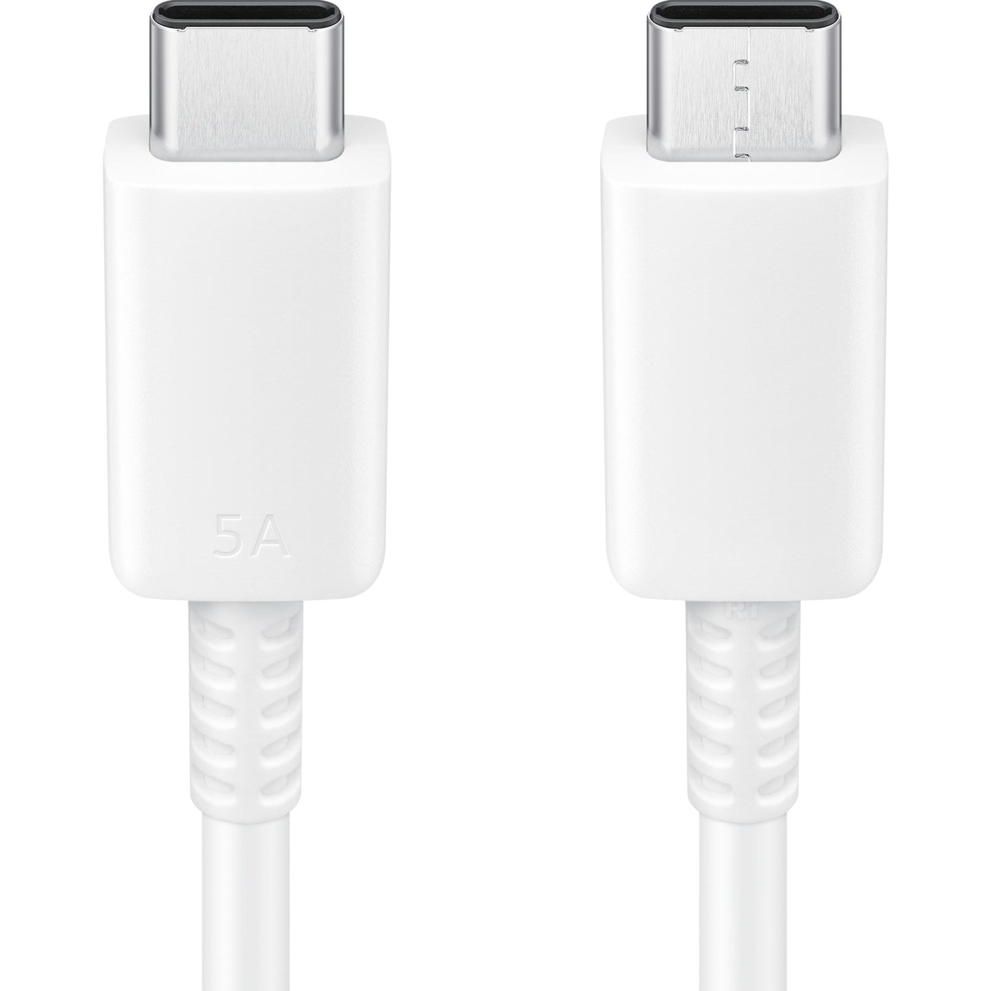 Samsung USB 2.0 Kabel, USB-C Stecker > USB-C Stecker (weiss, 1 Meter, PD, Laden mit bis zu 100 Watt)