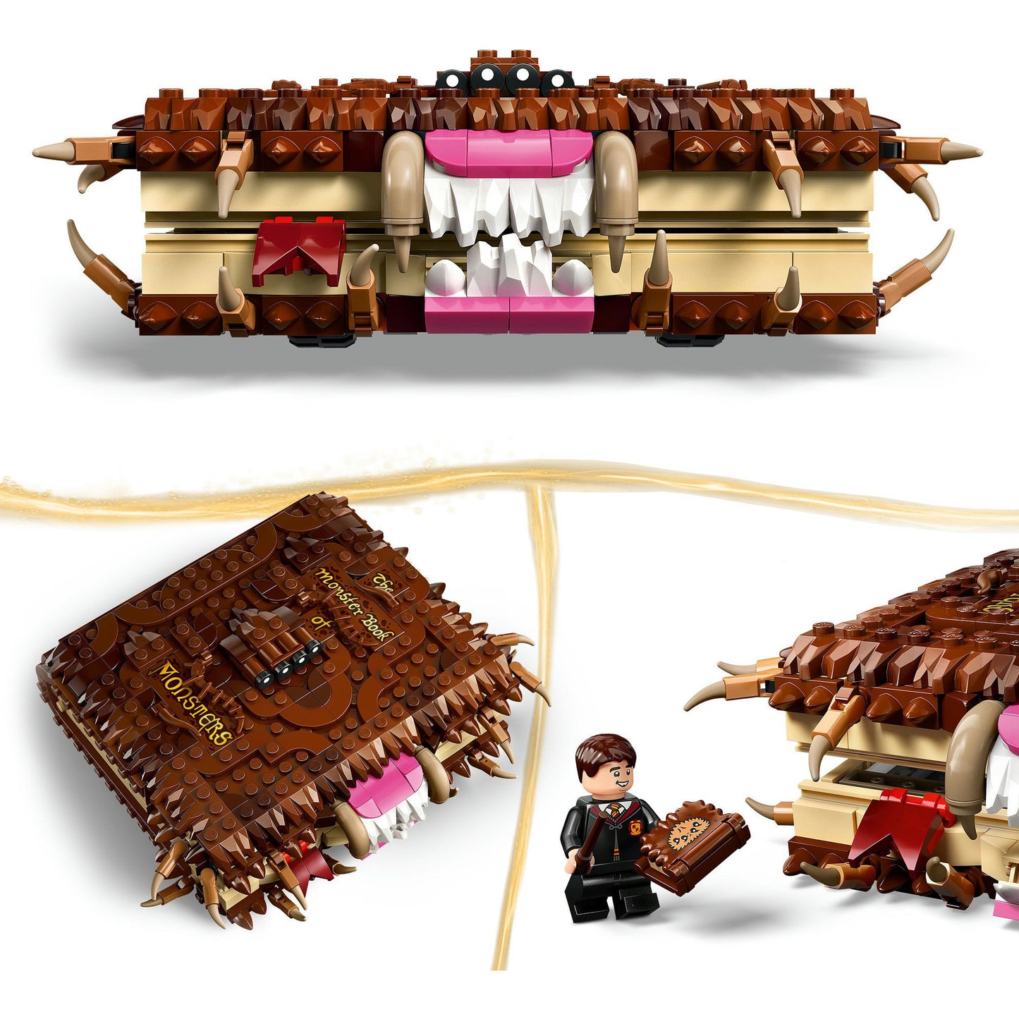 76449 Harry Potter Beissendes Monsterbuch der Monster, Konstruktionsspielzeug