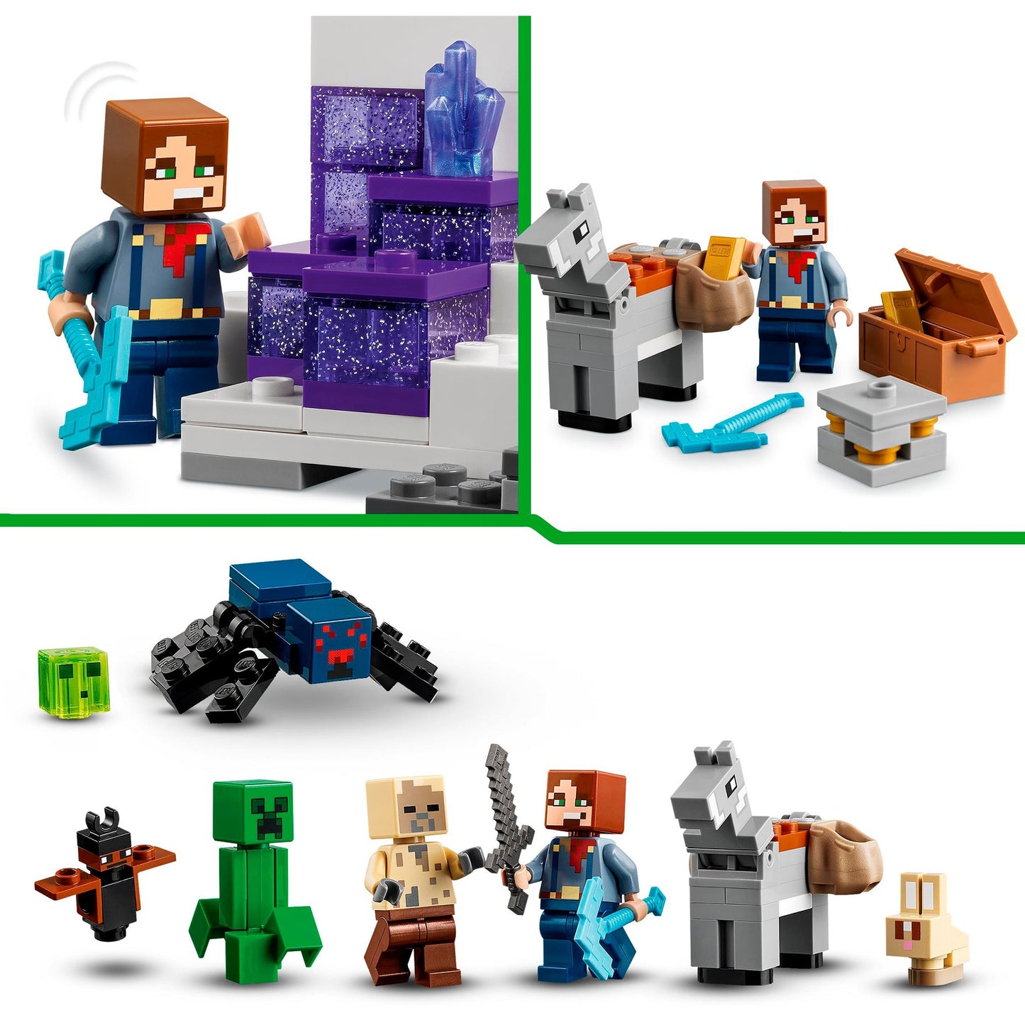 LEGO 21263 Minecraft Die Mine in den Badlands, Konstruktionsspielzeug
