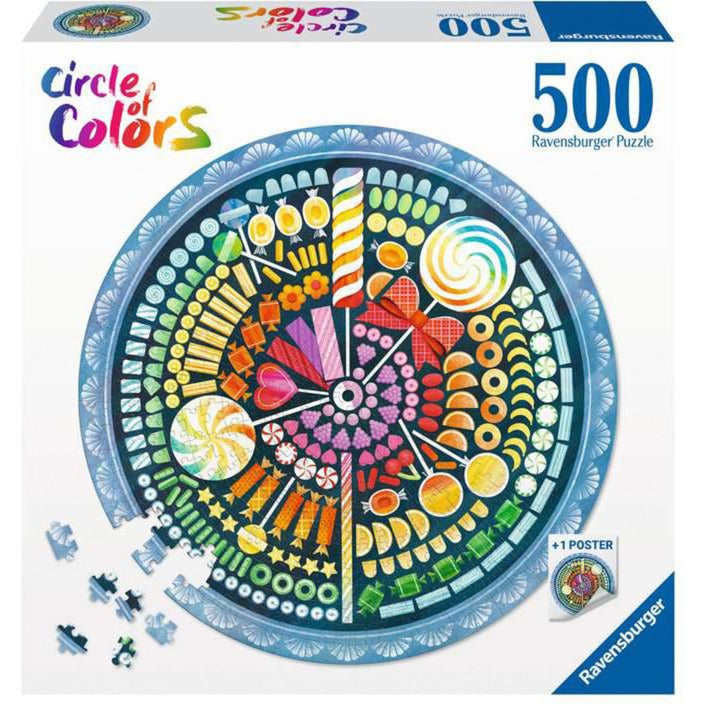 Ravensburger Puzzle Circle of Colors Candy (Teile: 500)