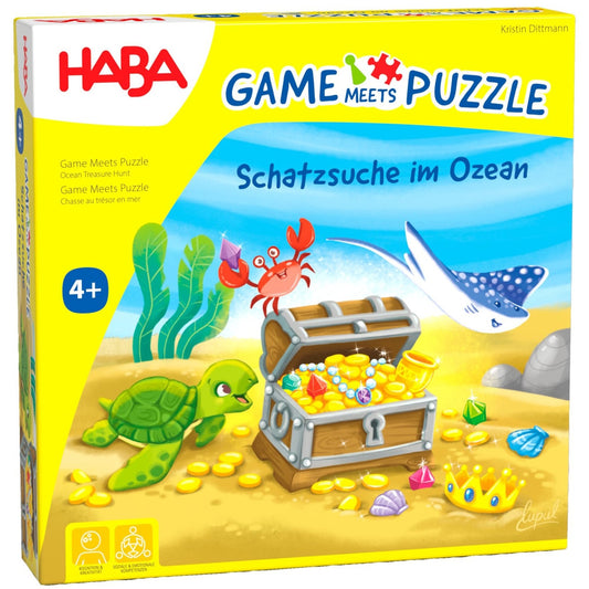 Game meets Puzzle - Schatzsuche im Ozean, Brettspiel