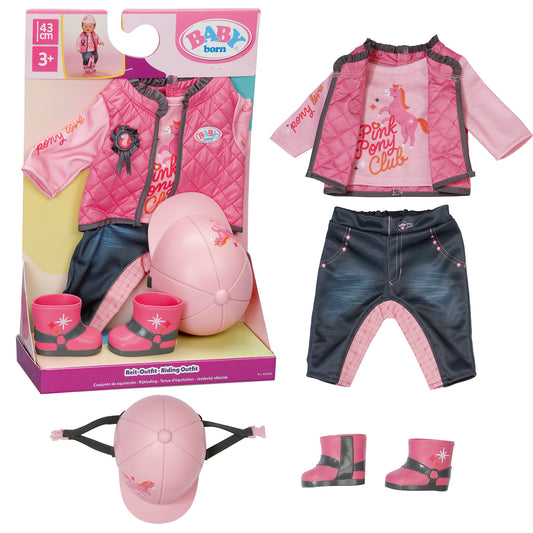 BABY born Reit Outfit 43cm, Puppenzubehör