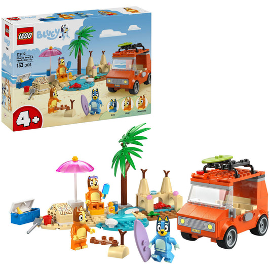 11202 Bluey -  Blueys Strandausflug, Konstruktionsspielzeug