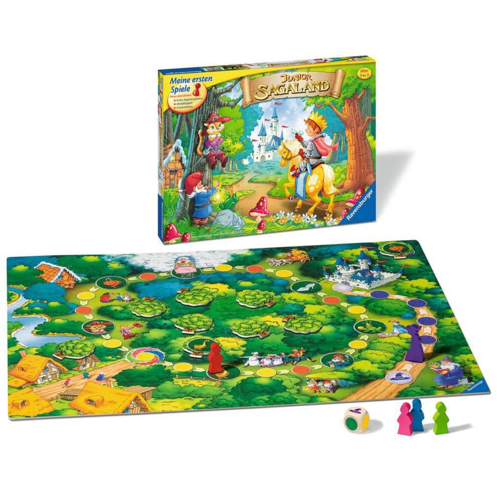 Ravensburger Junior Sagaland, Brettspiel