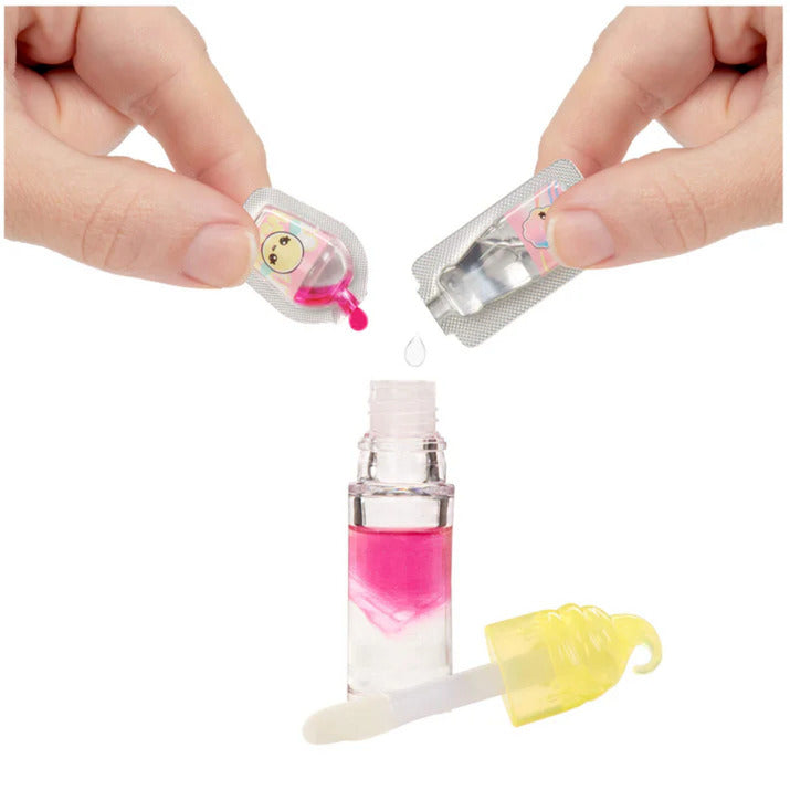 Yummiland Lip Gloss Doll Serie 2 - Nia Candy Fluff, Puppe