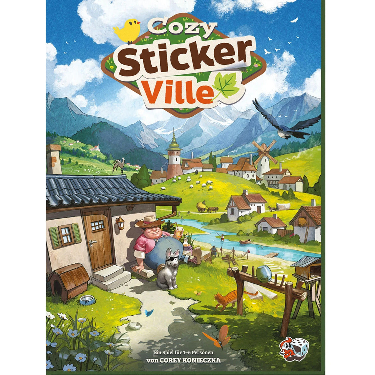 Cozy Stickerville, Brettspiel