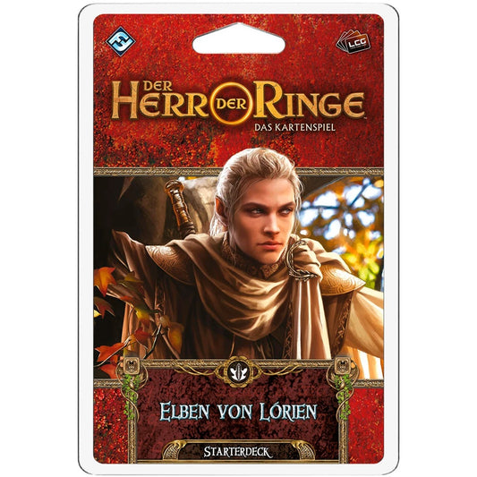 Asmodee Der Herr der Ringe: Das Kartenspiel - Elben von Lórien Starterdeck