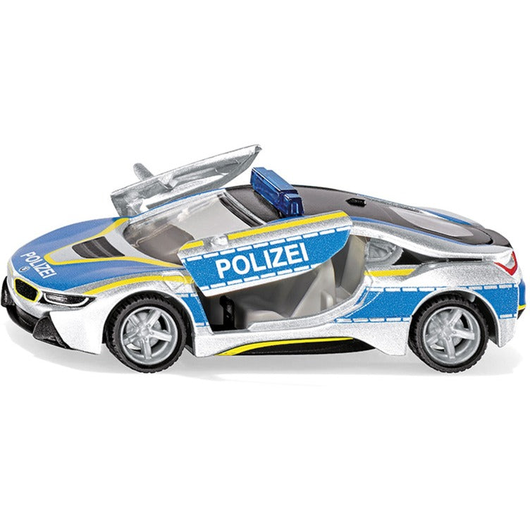 SIKU SUPER BMW i8 Polizei (silber/blau)