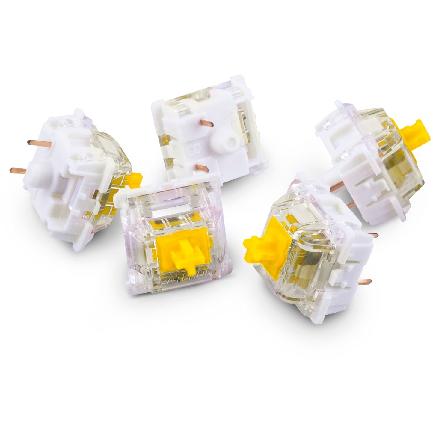 Sharkoon Gateron Pro 3.0 Yellow Switch-Set (gelb/transparent, 35 Stück)