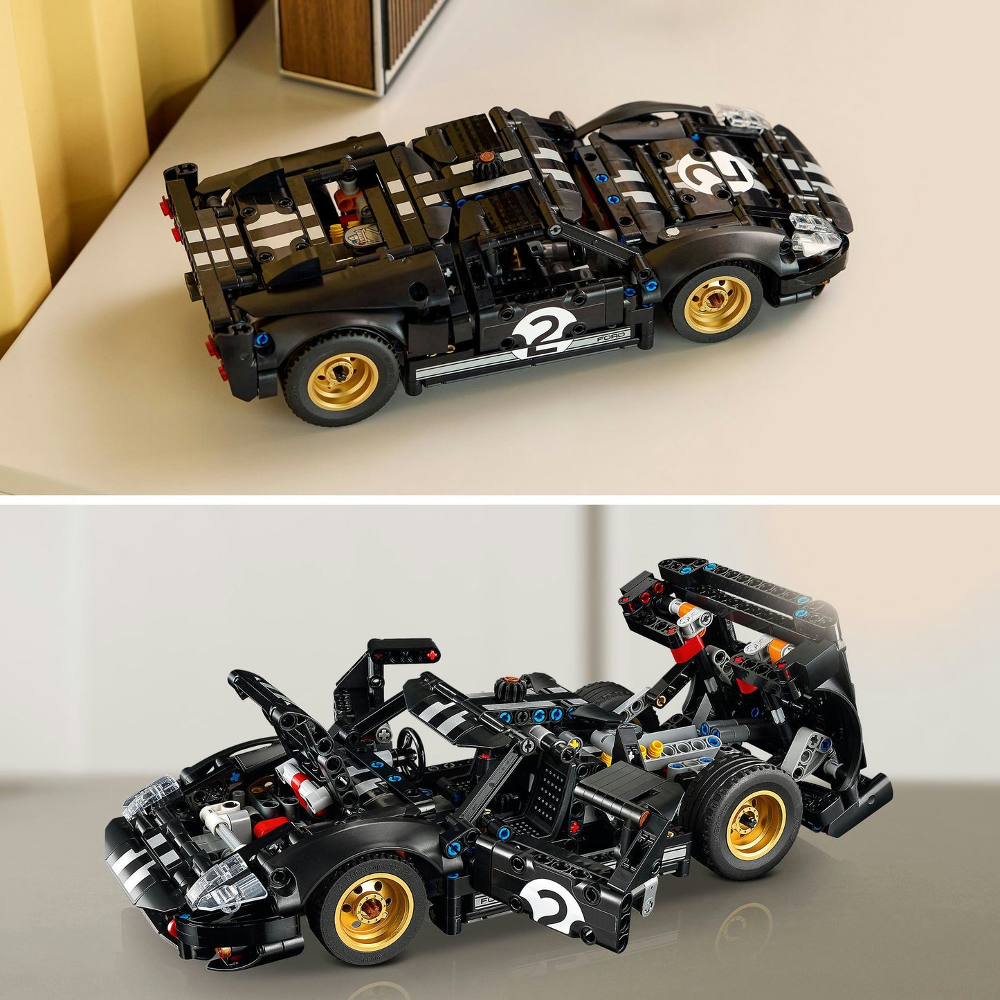 42223 Technic 1966 Ford GT40 MKII Rennwagen, Konstruktionsspielzeug