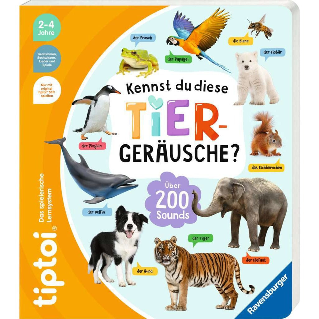 tiptoi Kennst du diese Tiergeräusche?, Lernbuch