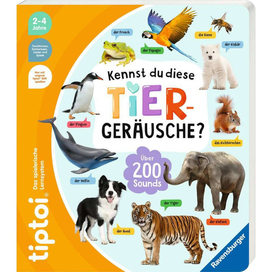 tiptoi Kennst du diese Tiergeräusche?, Lernbuch