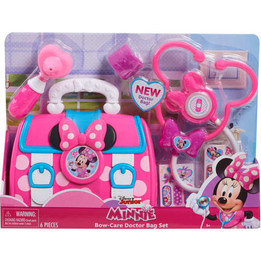 Disney Junior Minnie Mouse Bow-Care Doctor Bag Set, Kinderhaushaltsgerät