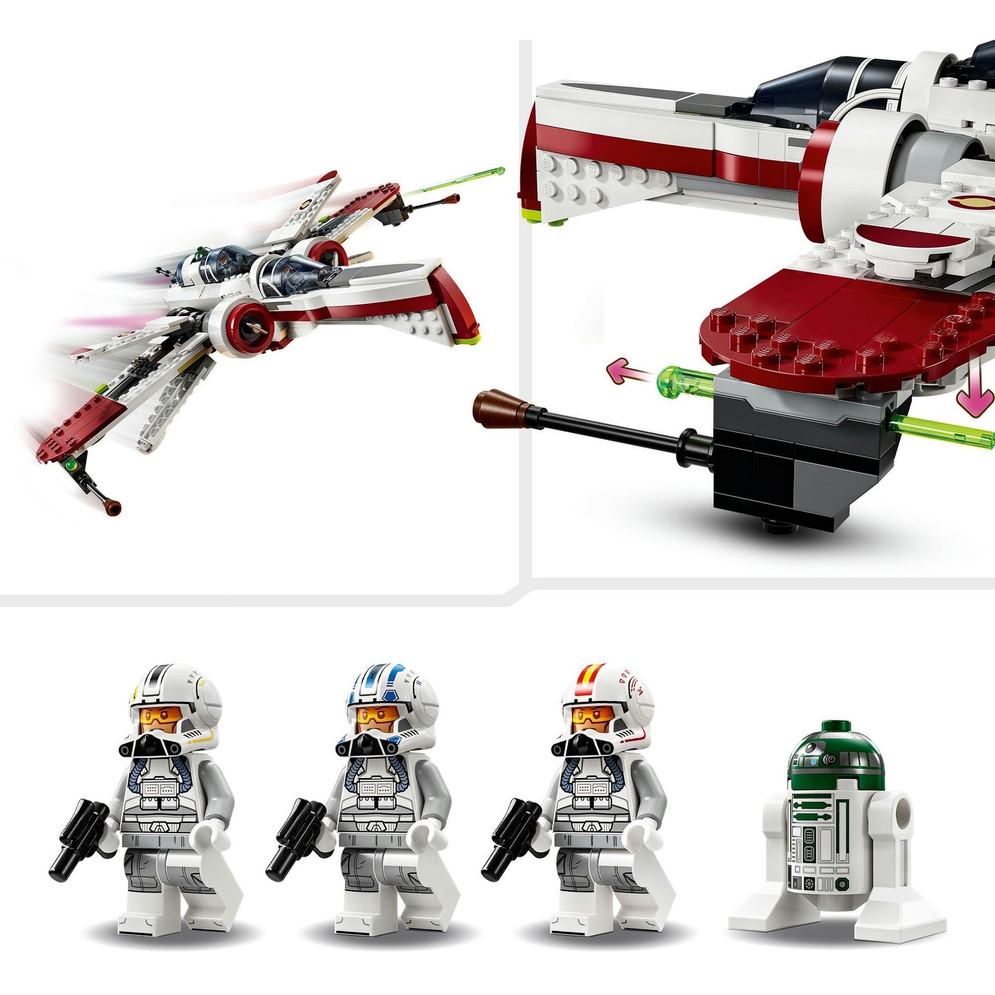 75402 Star Wars ARC-170 Starfighter, Konstruktionsspielzeug