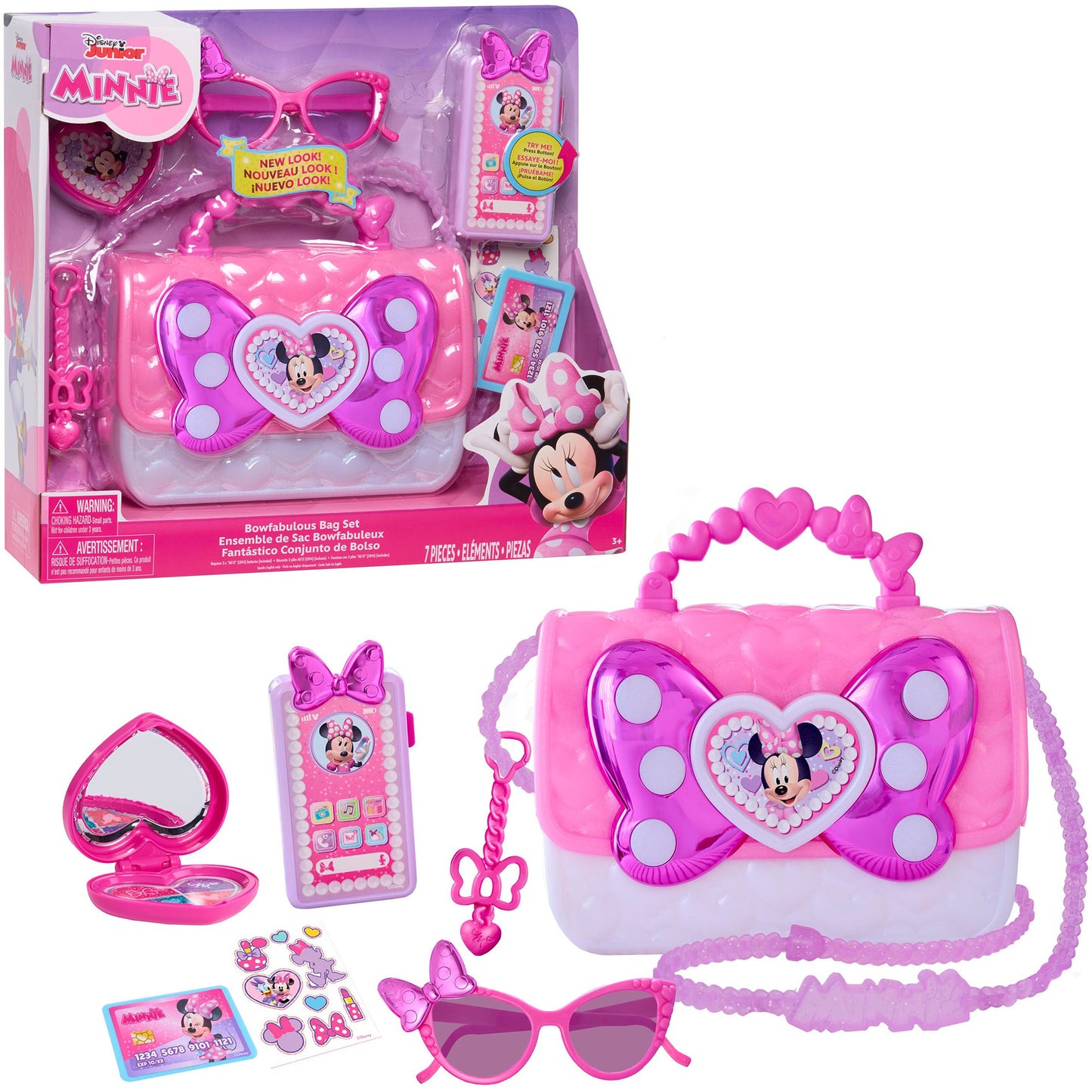 Disney Junior Minnie Mouse Handtaschen Spielset, Rollenspiel