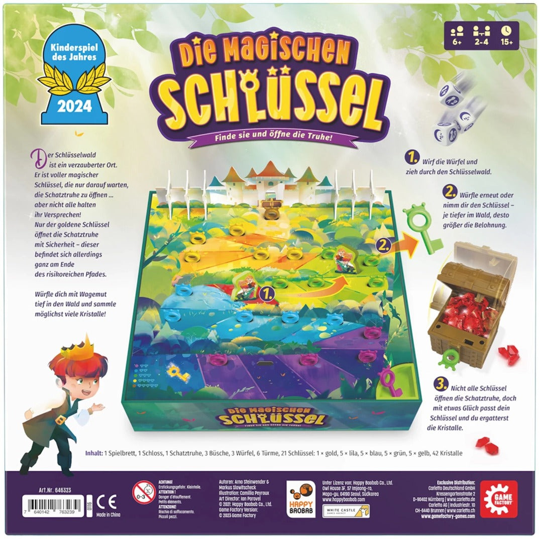 Gamefactory Die Magischen Schlüssel (Kinderspiel des Jahres 2024)