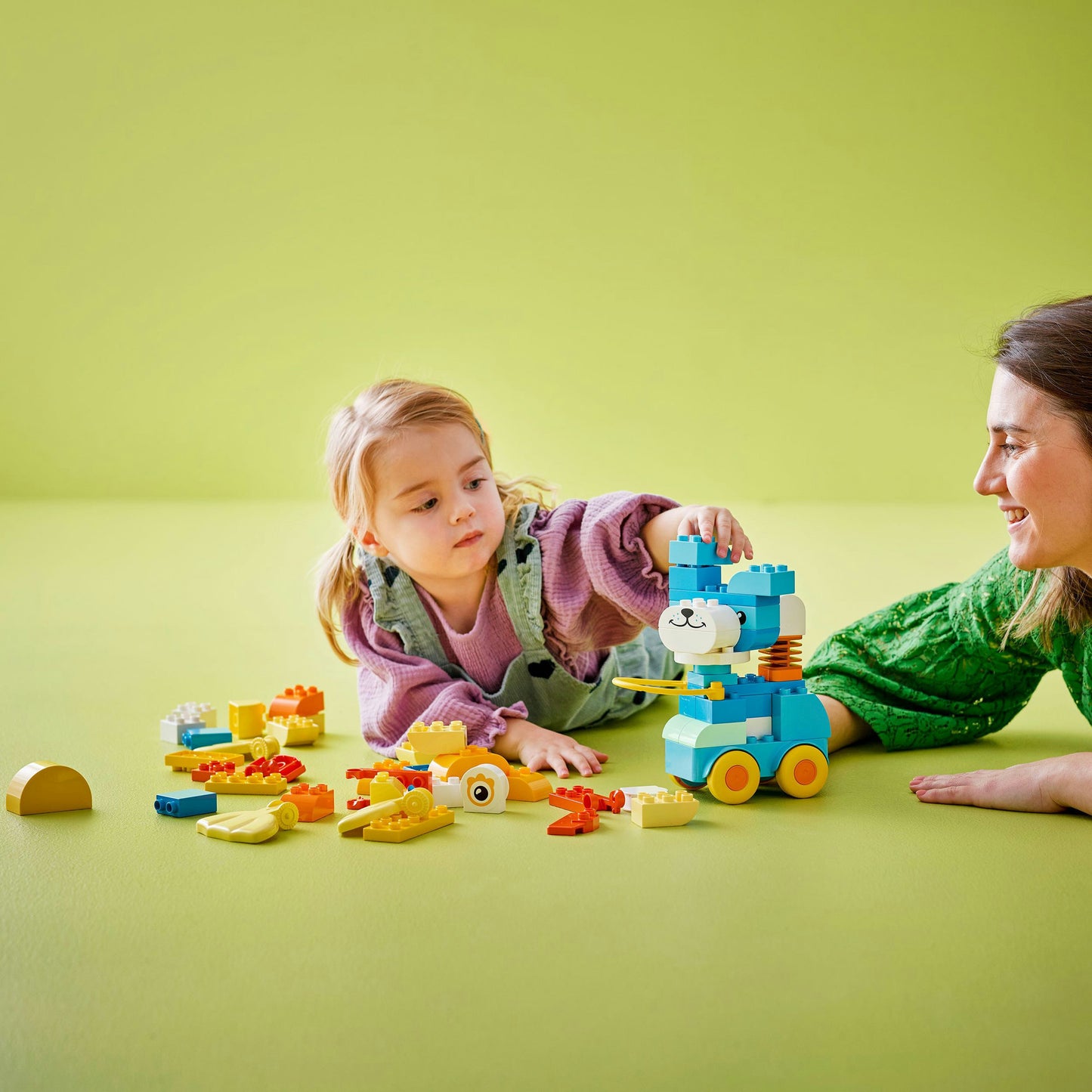 10448 DUPLO Town Tiere auf Rädern 3-in-1-Set, Konstruktionsspielzeug