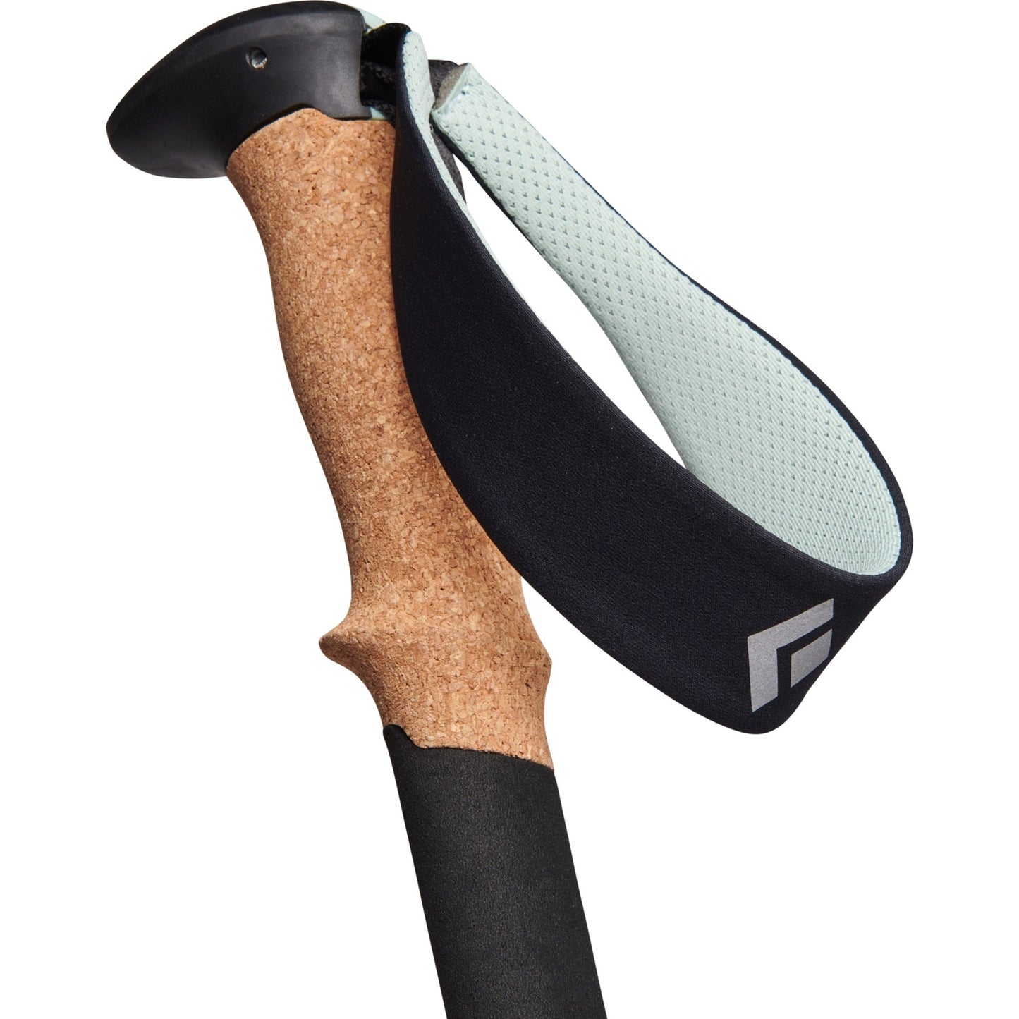 Black Diamond Trekkingstöcke Pursuit FLZ S/M (schwarz/grün, 1 Paar, 110-125 cm)