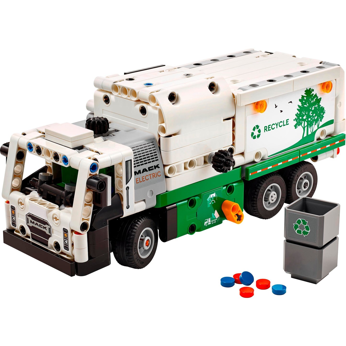 LEGO 42167 Technic Mack LR Electric Müllwagen, Konstruktionsspielzeug