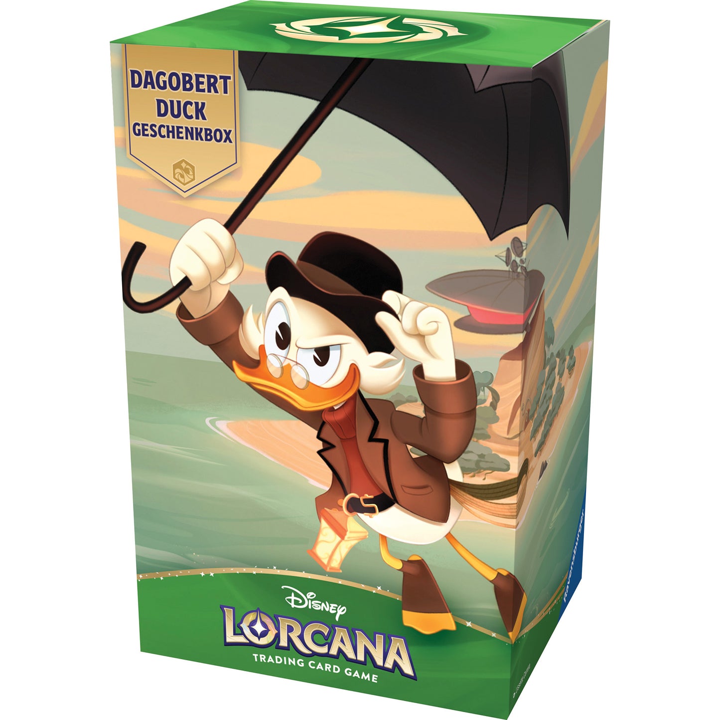 Disney Lorcana TCG: Geschenkbox Dagobert Duck, Sammelkarten