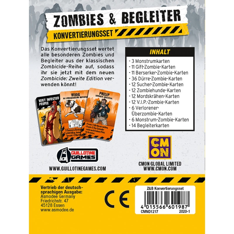 Asmodee Zombicide 2. Edition - Zombies & Begleiter, Brettspiel