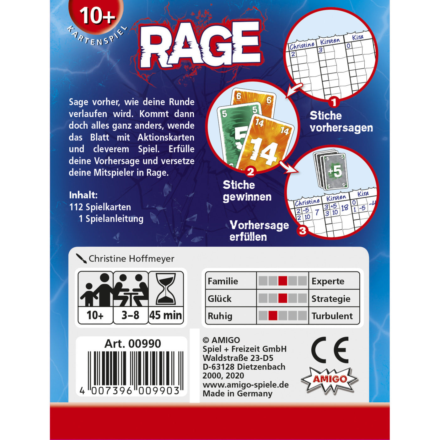 Rage, Kartenspiel