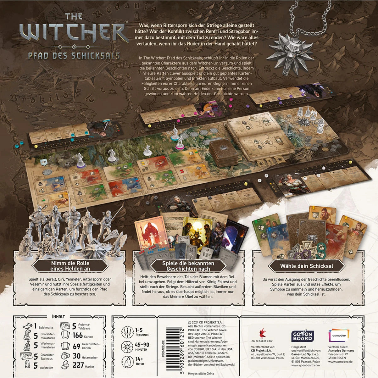 The Witcher: Pfad des Schicksals (Deluxe Edition), Brettspiel
