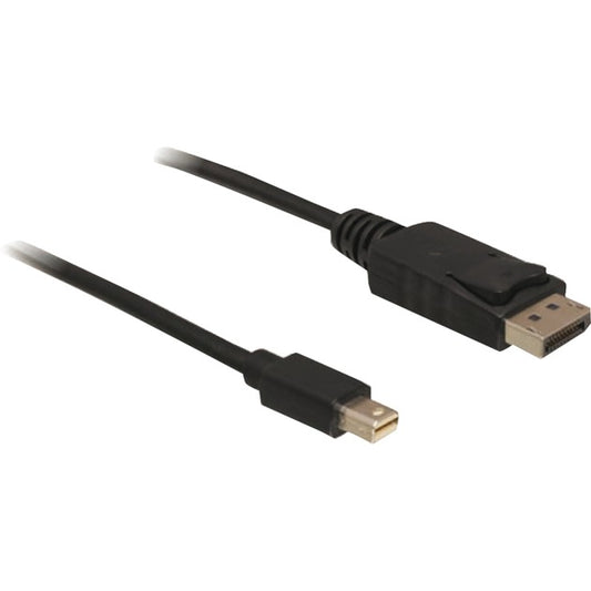 DeLOCK Adapterkabel Mini-DisplayPort > DisplayPort (schwarz, 2 Meter)