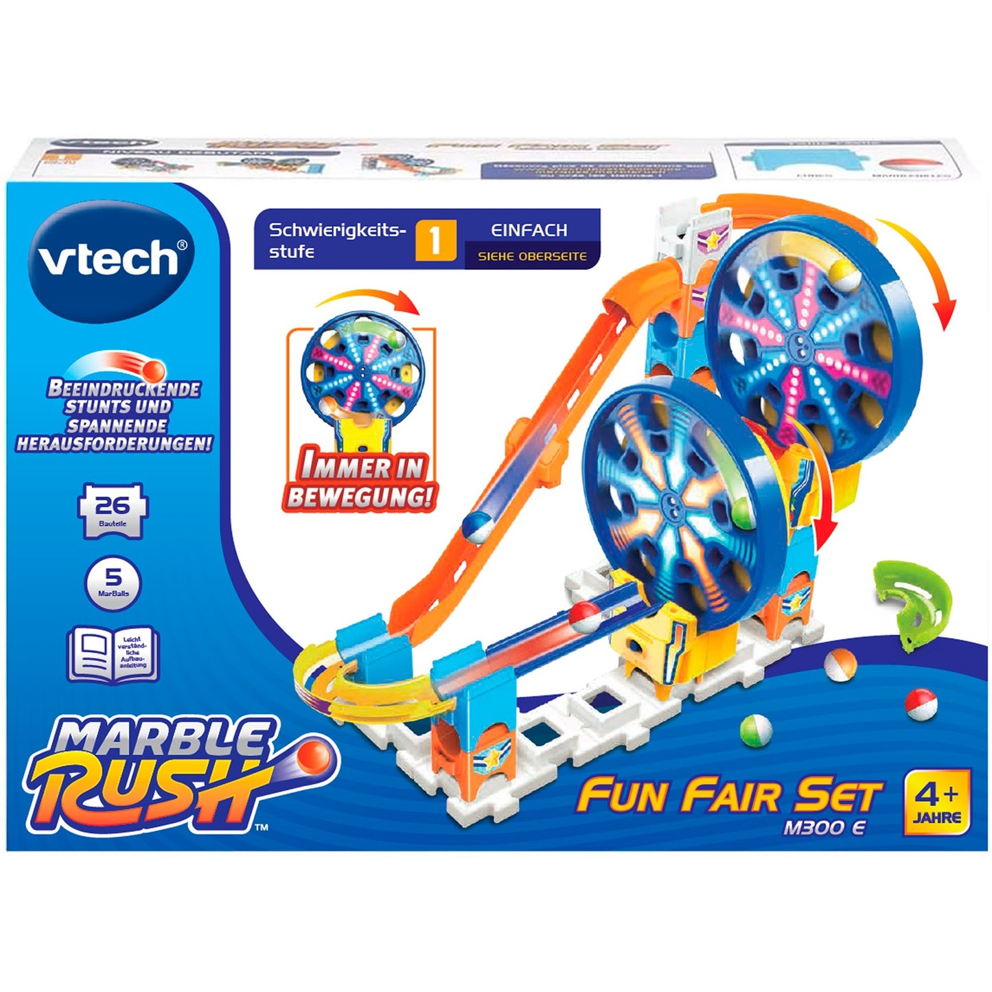 VTech Marble Rush - Fun Fair Set M300E, Bahn