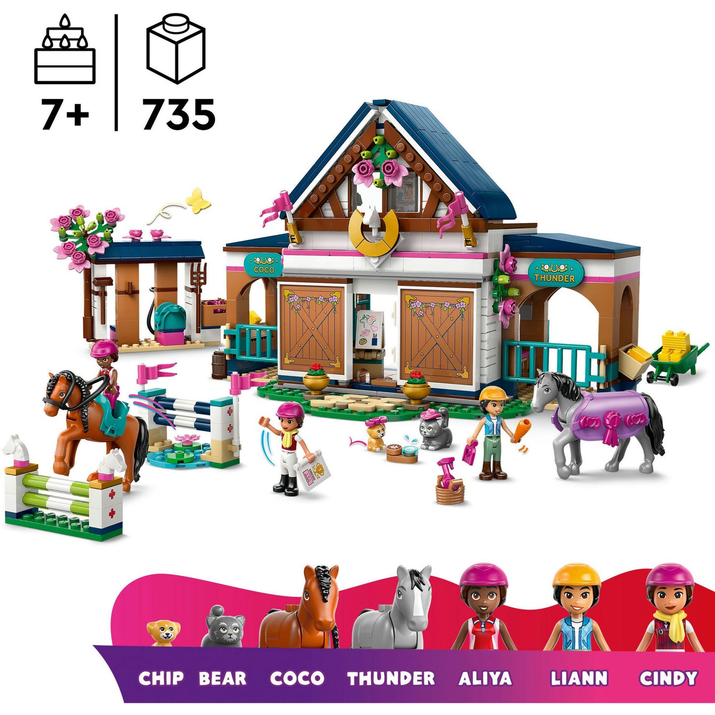 42688 Friends Pferdestall und Reitschule, Konstruktionsspielzeug