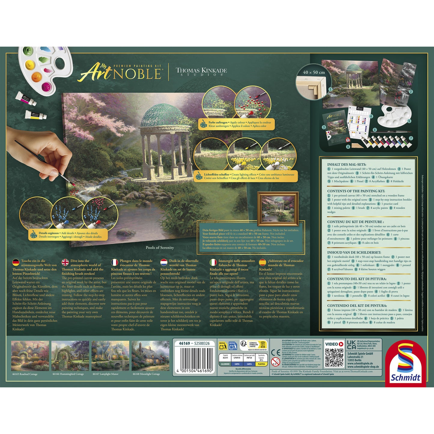 My ArtNOBLE Thomas Kinkade - Pools of Serenity, Malen