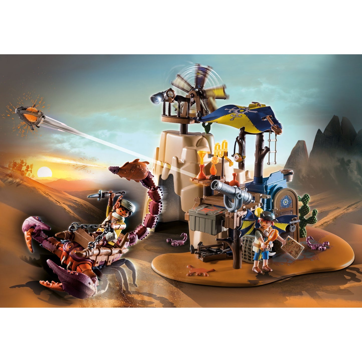 PLAYMOBIL 71024 Novelmore Sal'ahari Sands - Skorpionjagd am Wrack, Konstruktionsspielzeug