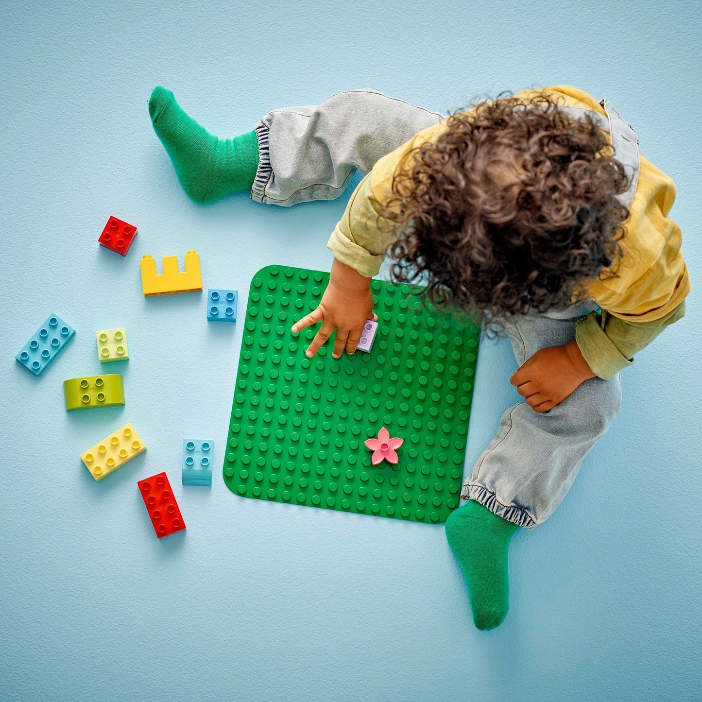 10460 DUPLO Bauplatte in Grün, Konstruktionsspielzeug
